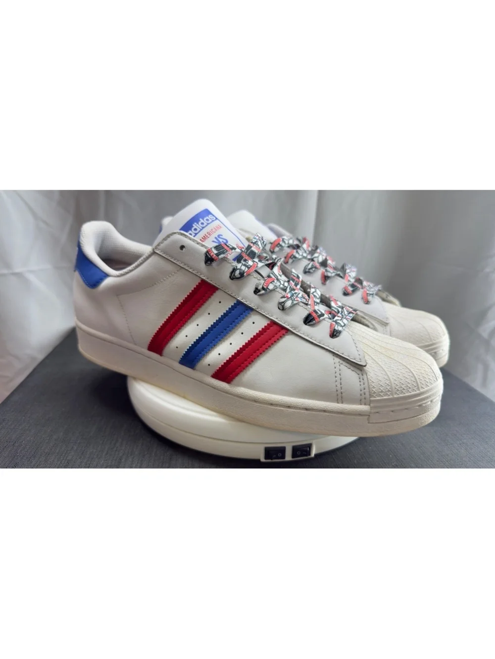 Adidas Superstar Americana VS FY3033 White Red Blue Men’s